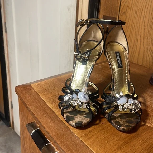 Dolce & Gabbana Gem Heels Stilettos - Picture 11 of 16